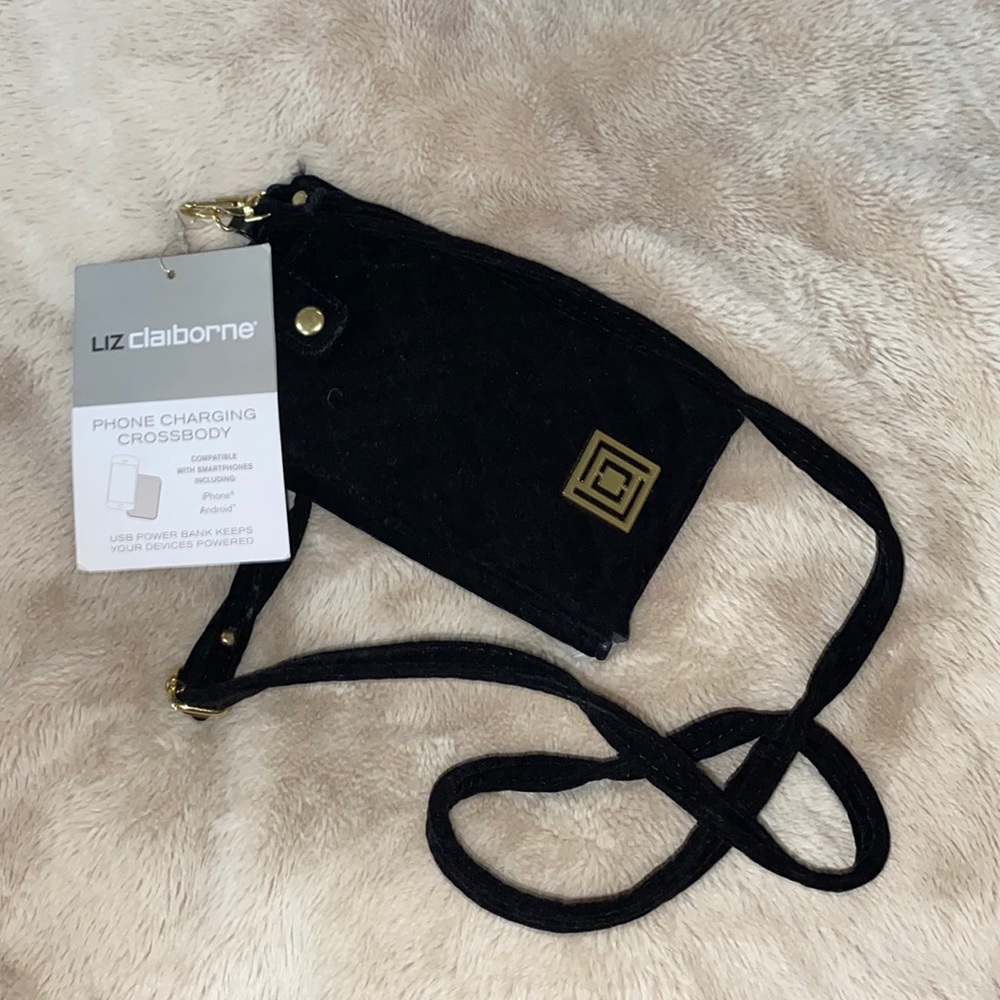 Phone charging crossbody